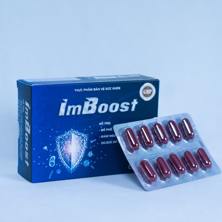 Imboost Tăng cường sức đề kháng Liệu Trình 1 Tháng 4 Hộp