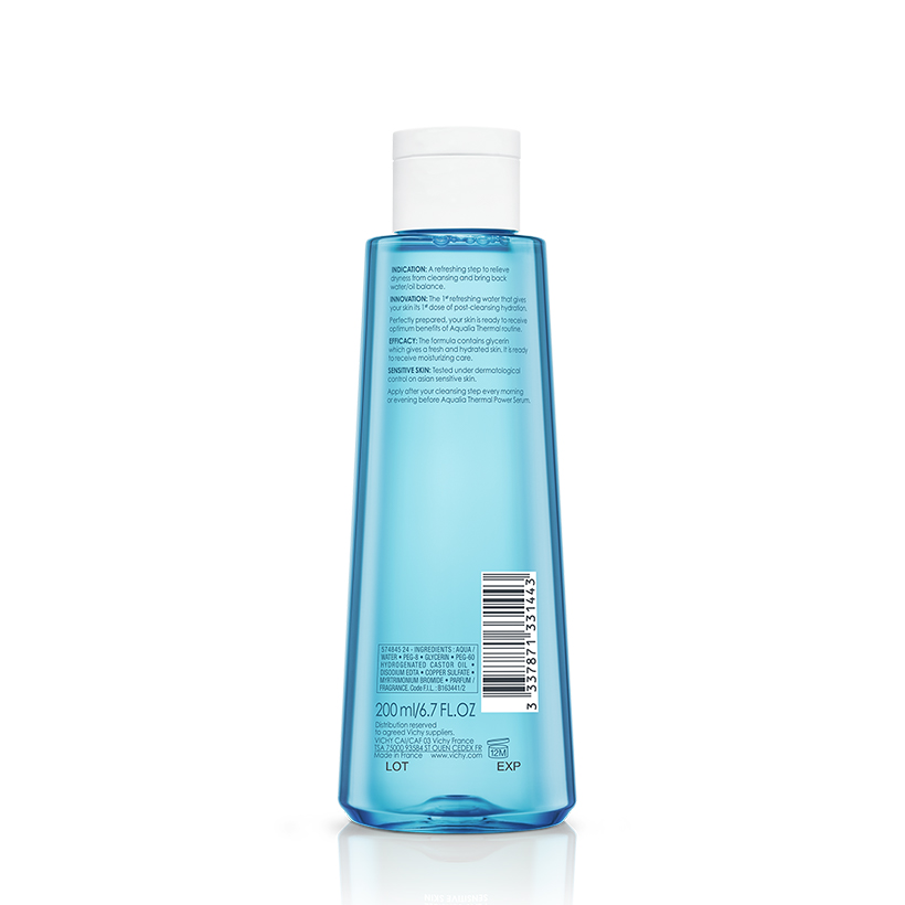 Nước Hoa Hồng Làm Săn Da, Loại Bỏ Độc Tố Vichy Aqualia Thermal Hydrating Refreshing Water (200ml) - 100749928