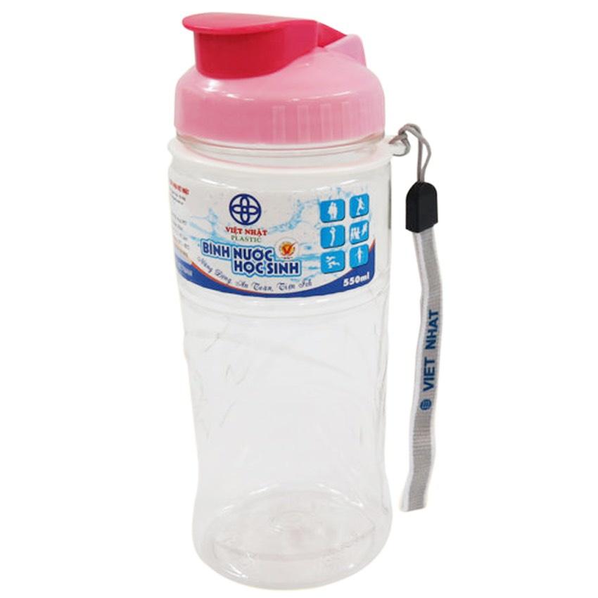 Bình nước nhựa học sinh cao cấp đủ size