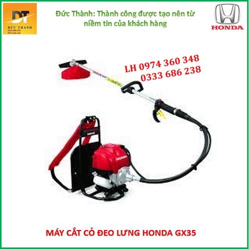 Máy cắt cỏ đeo lưng cần mềm HONDA GX35 Nhập khẩu Thái Lan. Bảo hành 12 Tháng