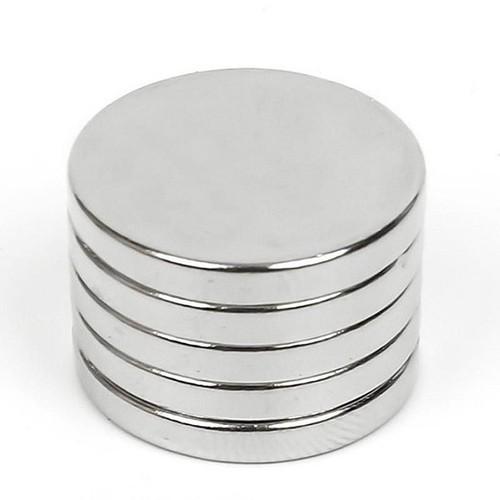 Nam châm viên trắng đất hiếm 20x3mm