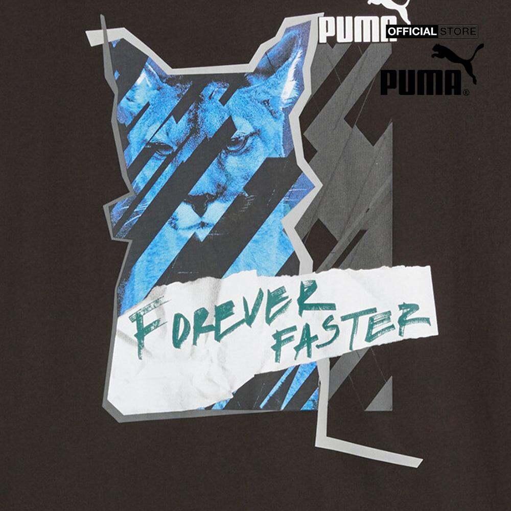 PUMA - Áo thun nam cổ tròn tay ngắn Graphic 677192-0