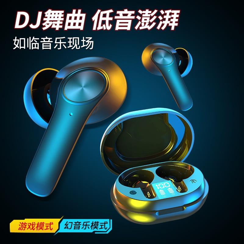 Tai nghe bluetooth gaming NUTEK JS76 không dây thể thao V5.0 chơi game chống ồn, độ trễ thấp