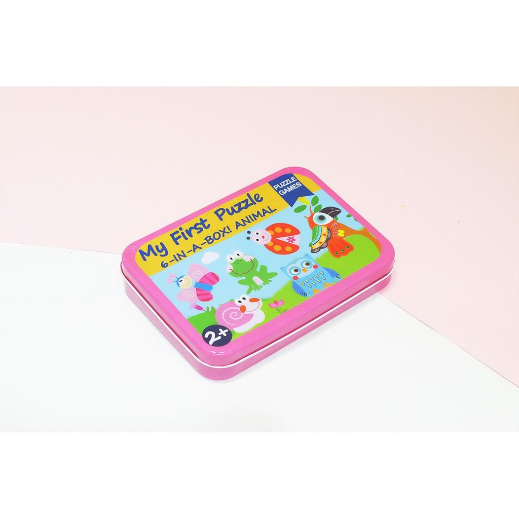 Bộ Ghép Hình My Frist Puzzle 6 Mảnh - Ghép Gỗ 6 Mảnh