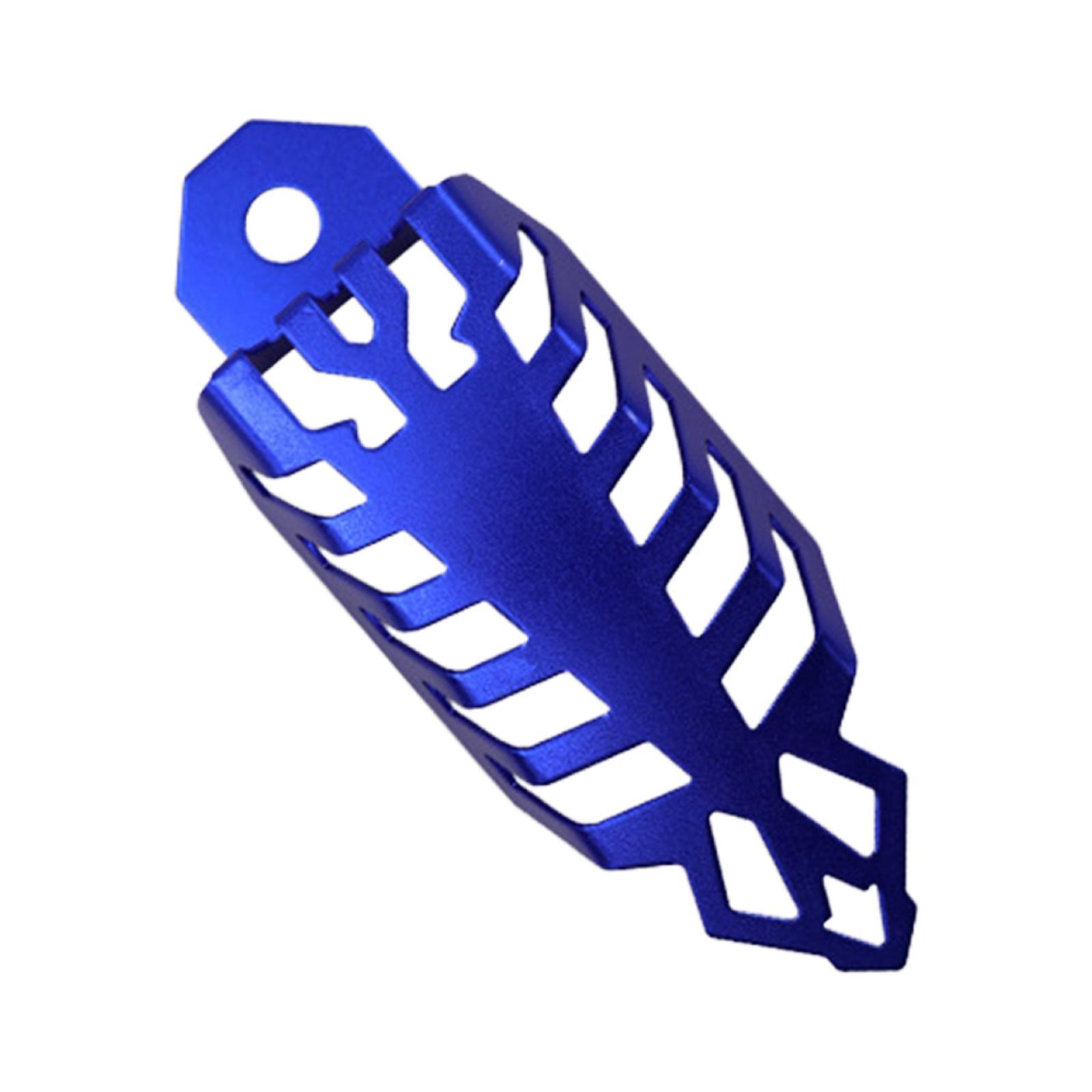 T6063 Aluminum Alloy Motorcycle Shock Absorber Cover Replaces Blue