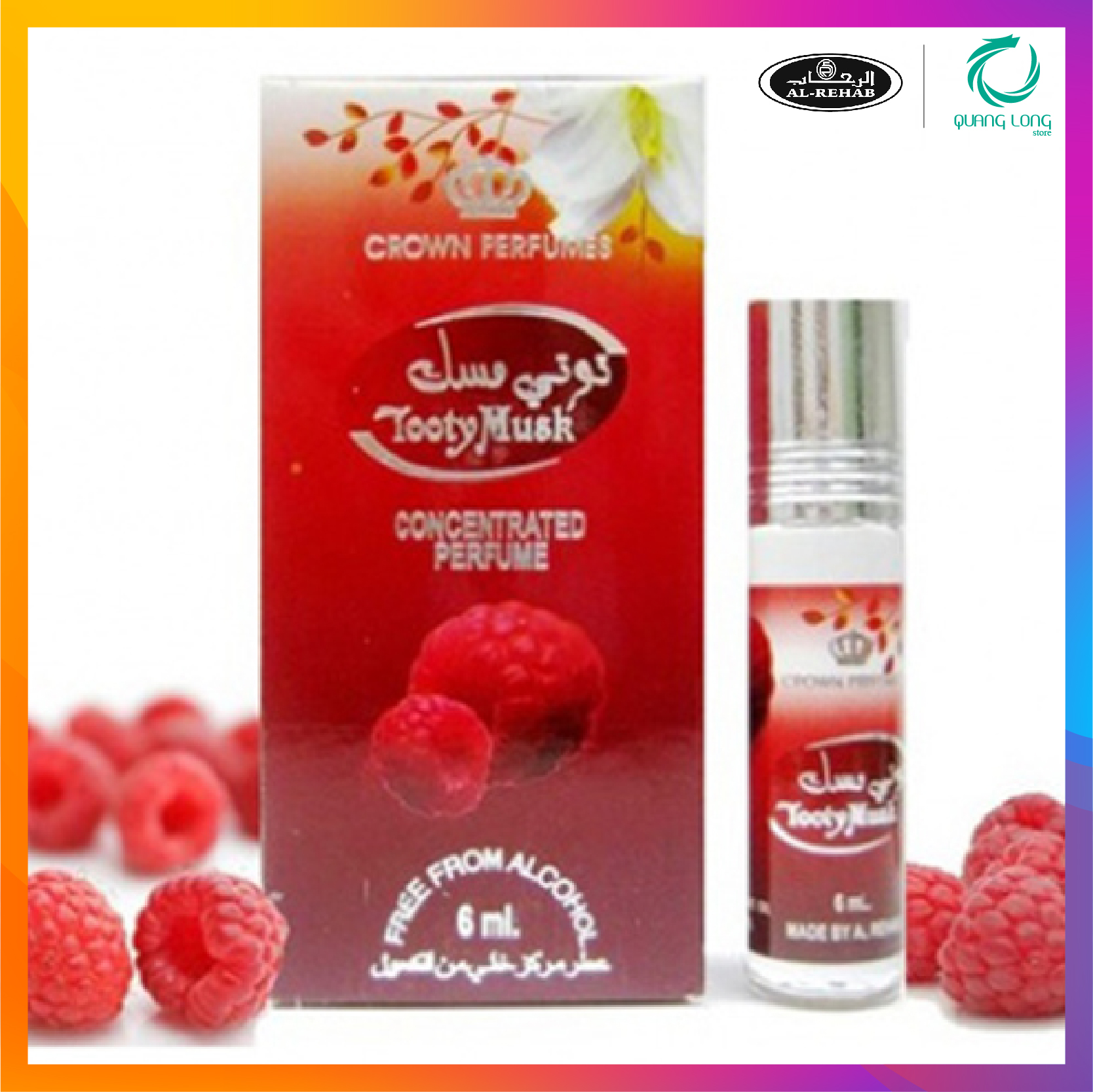 Tinh dầu nước hoa Dubai_ TOOTY MUSK Al-Rehab_ NỮ