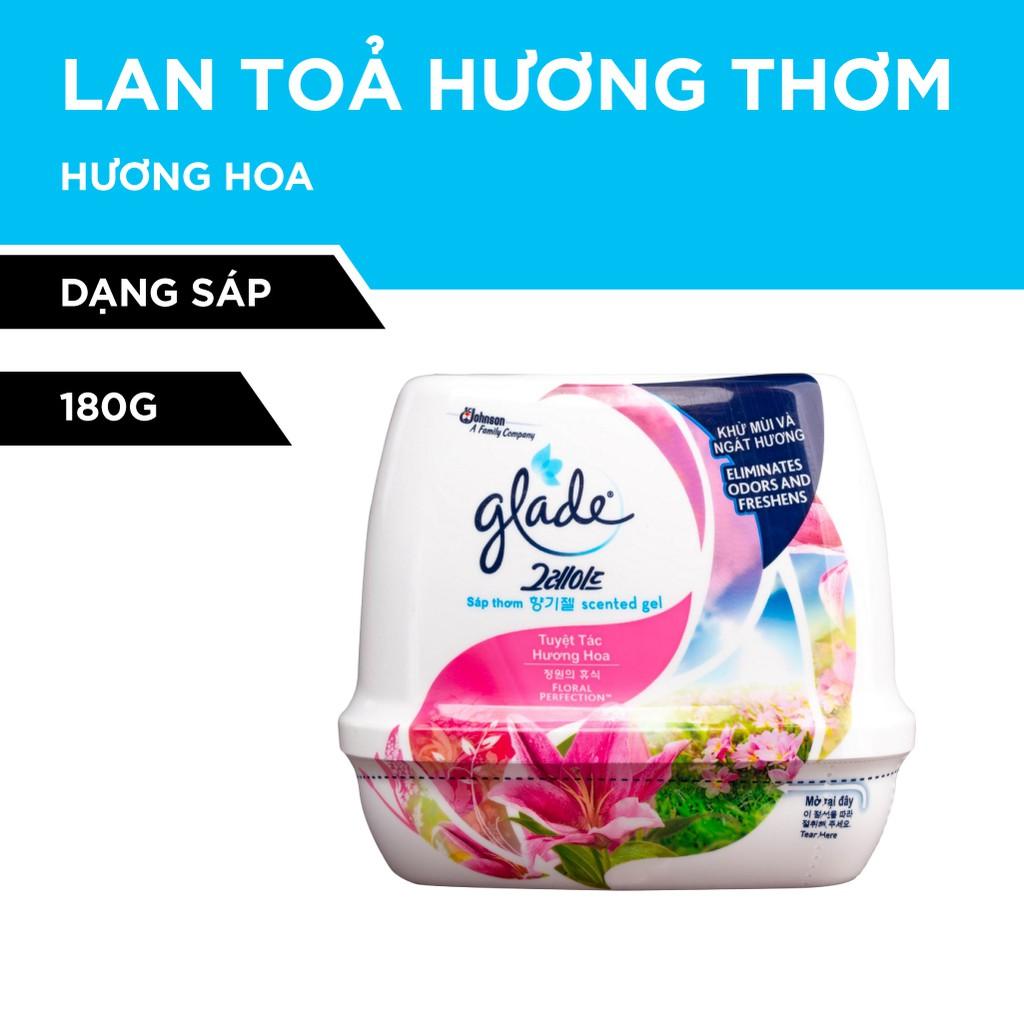 GLADE Sáp Thơm Hương Cỏ Hoa 180g