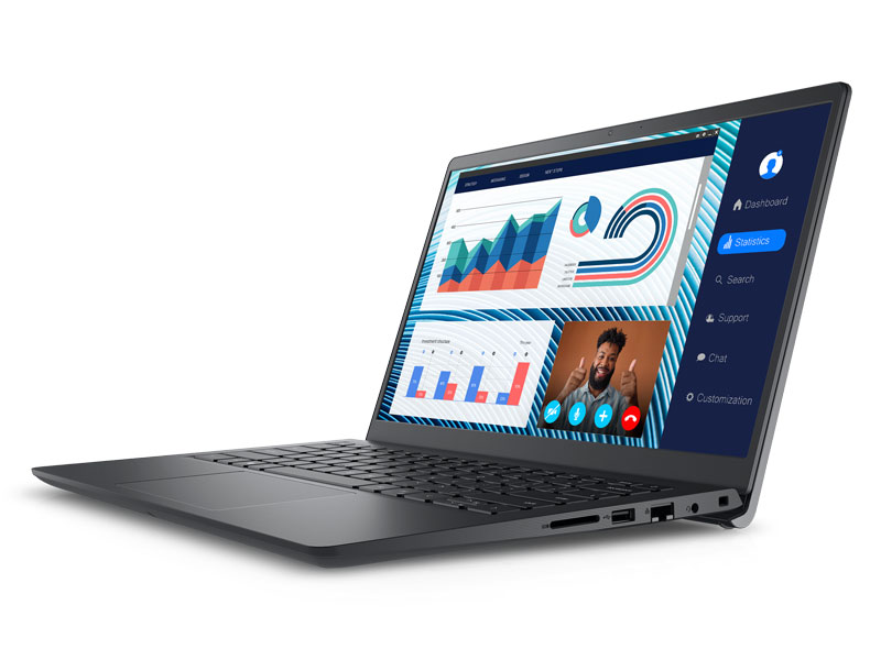 Máy Tính Xách Tay Laptop Dell Vostro 14 3420 FD9GG Core i5-1235U/8GD4/512SSD/14.0FHD/3C41WHr/W11SL+OFFICE HOME_ST/2GD6_MX550/ProS/ĐEN - Hàng Chính Hãng