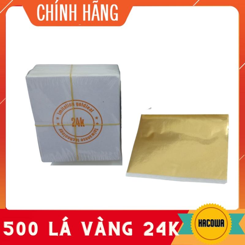 Set 500 lá vàng chuyên làm đồ dát tượng phật, thủ công mỹ nghệ, dát phào chỉ, đồ nội thất chất lượng đảm bảo