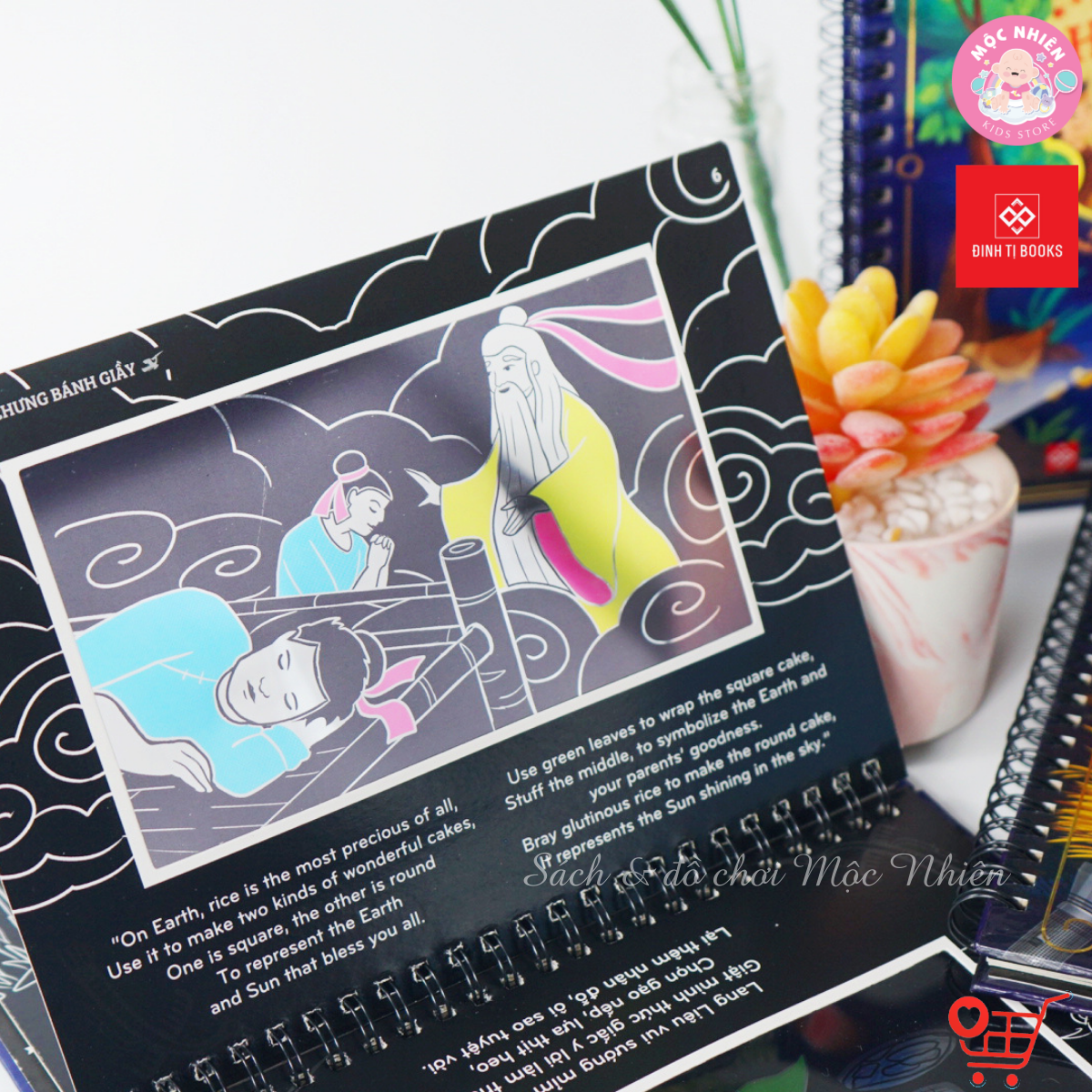 Sách Đinh Tị - Sách Chiếu Bóng Thần Kỳ Phiên Bản Đặc Biệt Có Màu (Nhiều chủ đề)