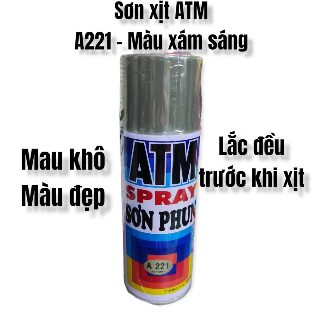 SƠN XỊT ATM - MÀU A70-A266-A220-A221-212 - 400ML