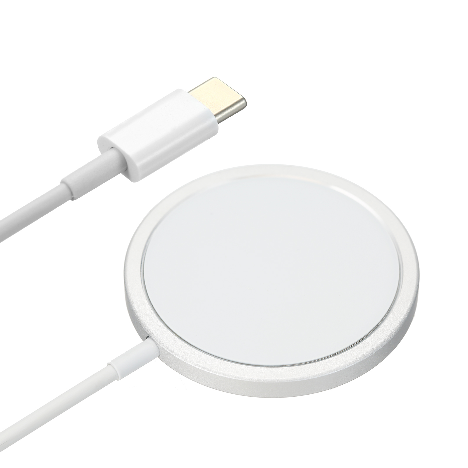 Bộ Sạc Nhanh Không Dây HSLG Loại C Mini Với Cáp Sạc Siêu Mỏng Cho IPhone 12/12