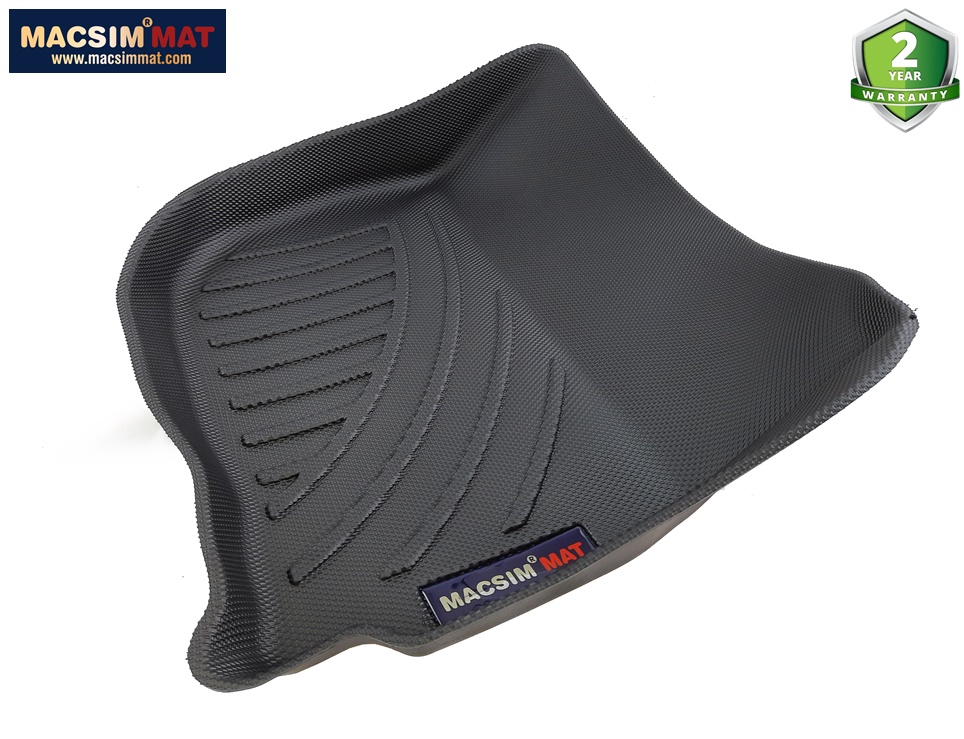 Thảm lót sàn xe ô tô dành cho Honda City 2017-đến nay Nhãn hiệu Macsim chất liệu nhựa TPV cao cấp màu đen(FDW-037)
