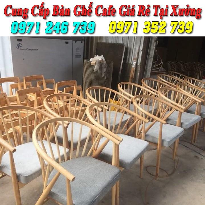 Ghế gỗ cafe cao cấp