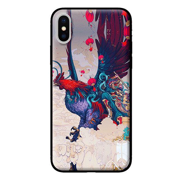 Ốp in cho iPhone XS Gà Bay - Hàng chính hãng