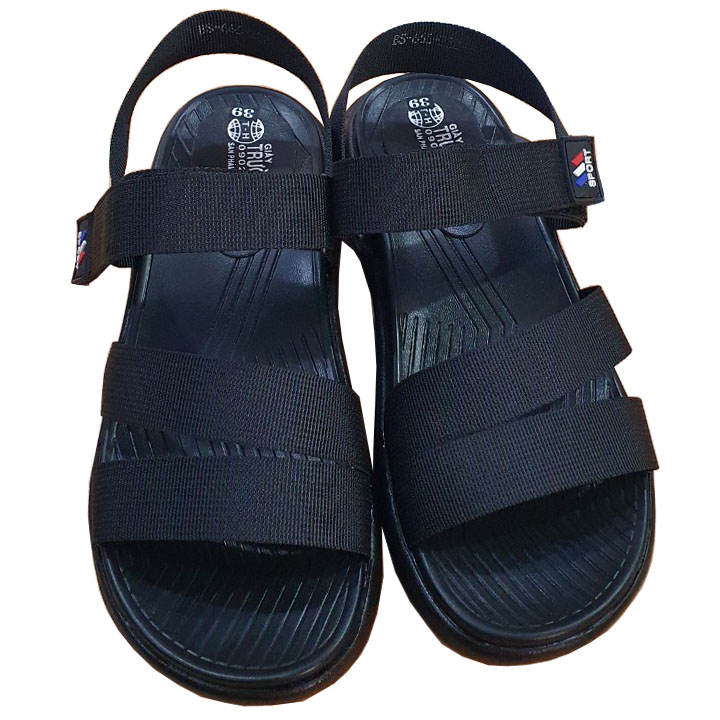 Giày Sandal Nữ Đế Bằng Chính Hãng Trường Hải XDN155 Quai Dù Mềm Mại Cá Tính Chiều Cao 4.5cm