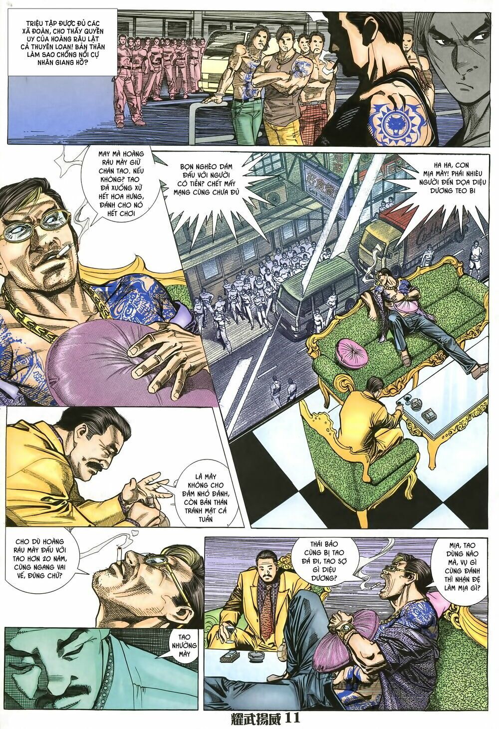 diệu võ dương oai chapter 11 10