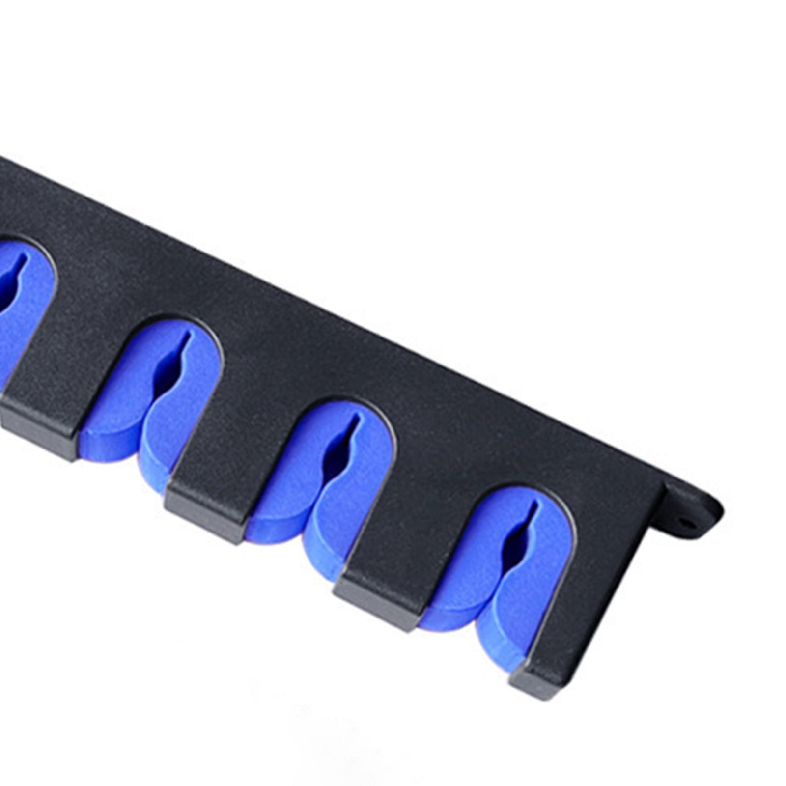2 Pieces Fishing Rod Holder Support Organizer 6-Rod Rod Stand Fishing Rod Holder Stand Kit Wall Mount