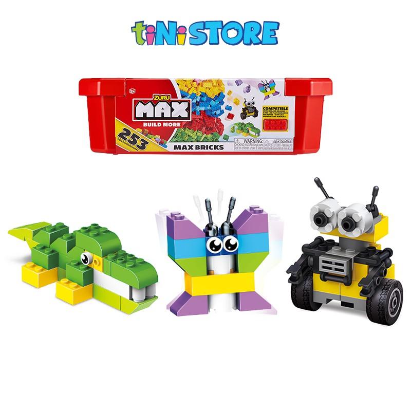 Đồ chơi lắp ráp sáng tạo Zuru MAX Builder More 253 mảnh ghép 8346