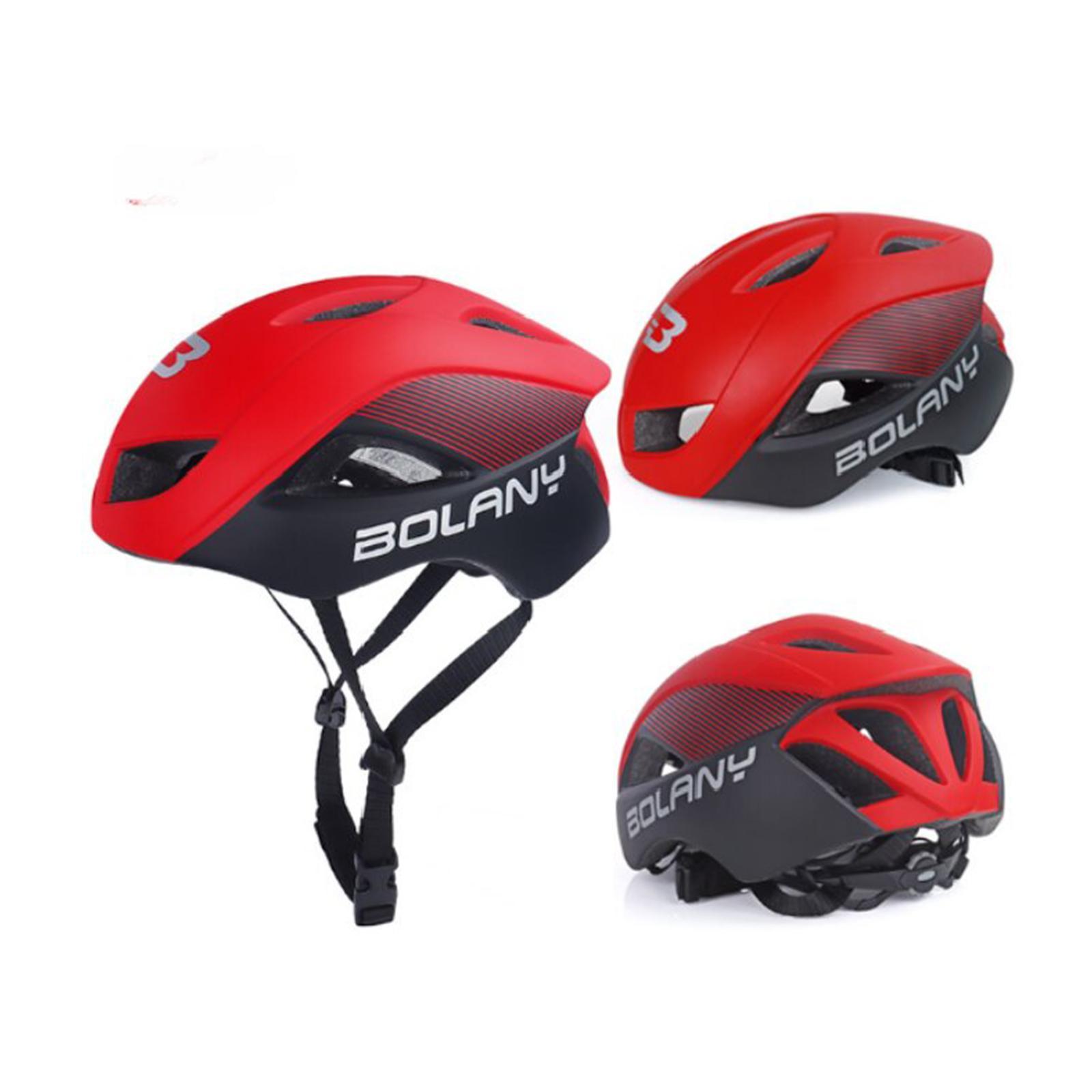 Adult Bike Helmets Head Protective Unisex Outdoor Adjustable  Helmets