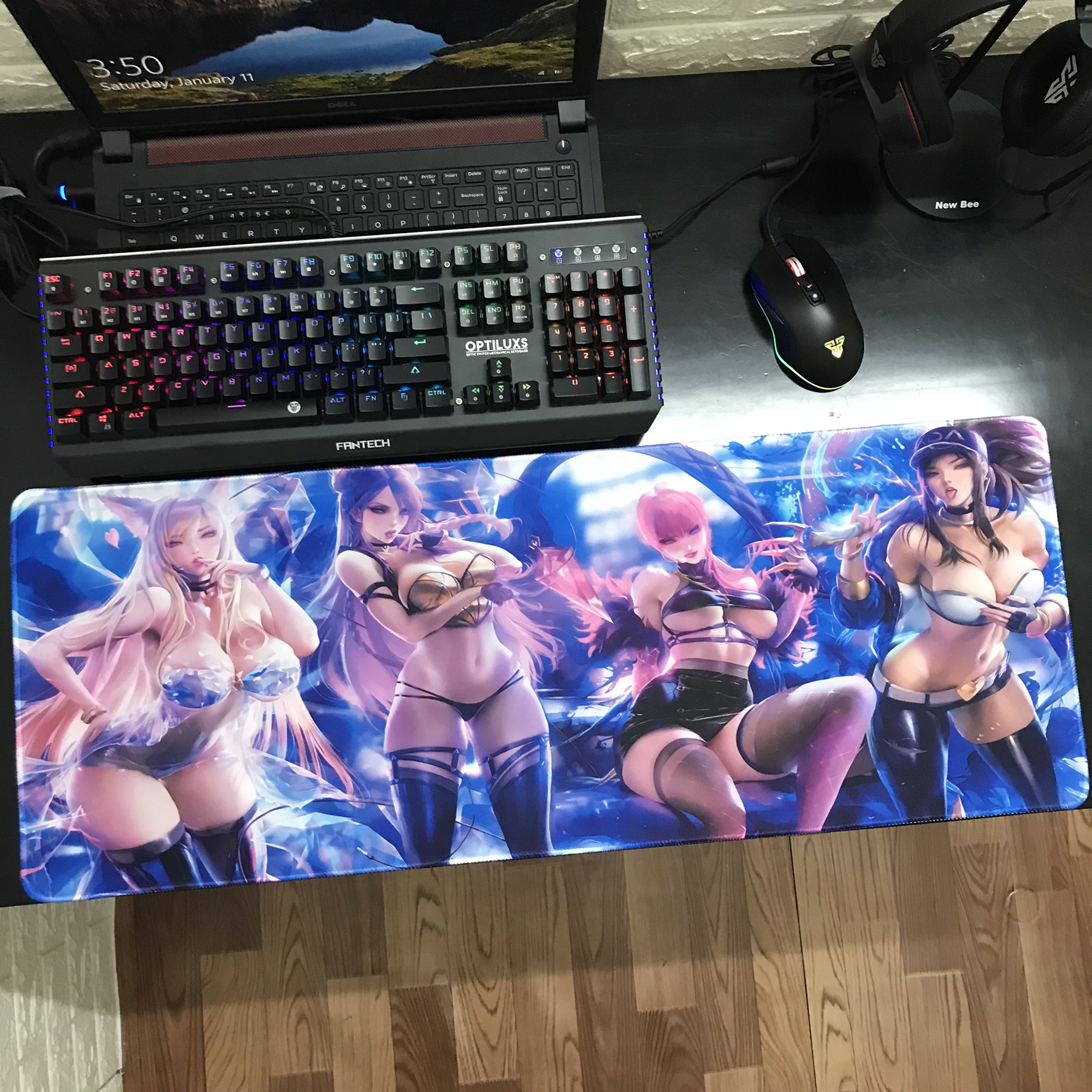 Miếng Lót Chuột, Bàn Di Chuột, mouse pad Liên Minh Huyền Thoại cỡ lớn