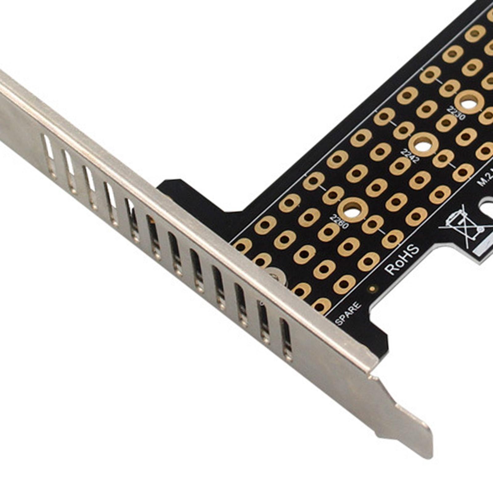 M.2 SSD to PCIe x1 Adapter High Speed Expansion Card PCIe4.0