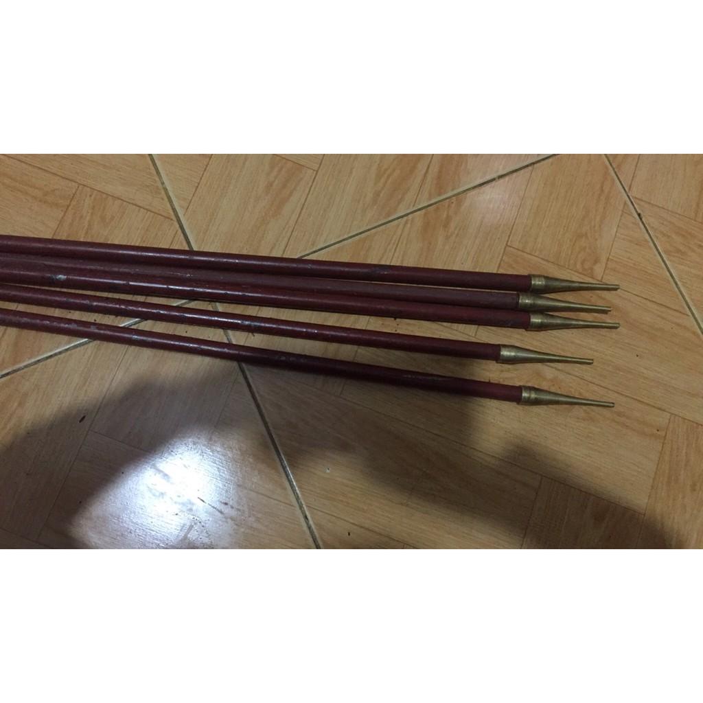 Kim thu sét đầu đồng D16 dài 1m