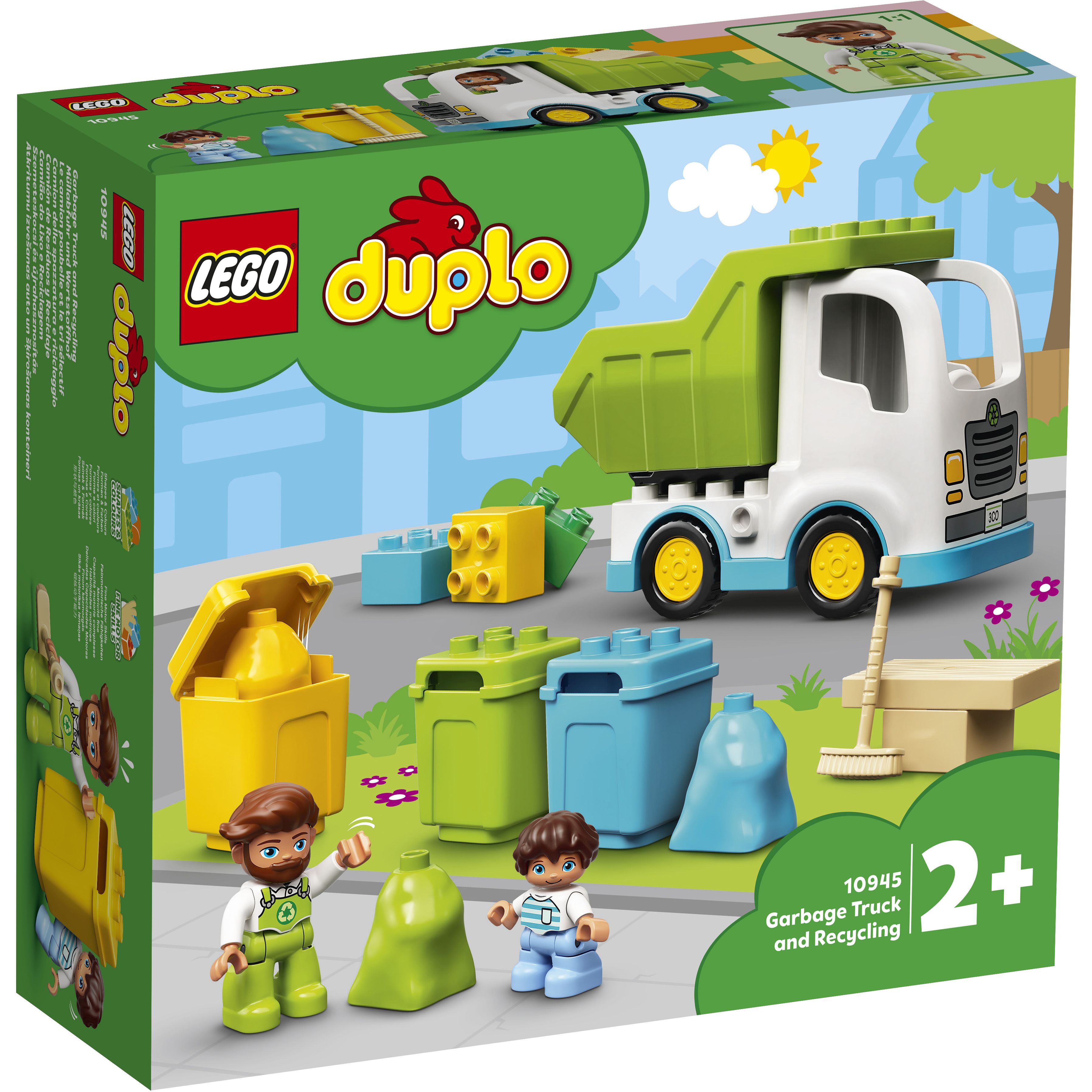 LEGO DUPLO 10945 Xe tải đổ rác (19 chi tiết)