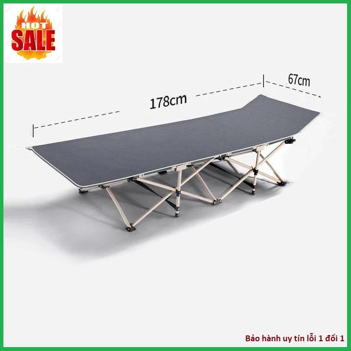 Giường xếp gấp gọn 67x180cm, khung thép chắc chắn phù hợp cho văn phòng, bênh viện,...