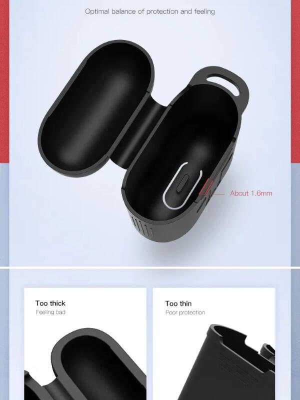 Ugreen UG50892LP170TK Màu Đỏ Hộp bảo vệ Silicone cho Airpods - HÀNG CHÍNH HÃNG