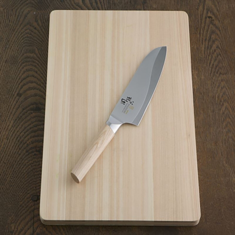 Dao bếp Nhật cao cấp KAI 10000CL Santoku - Dao thái đa năng AE5254 (165mm) - Dao bếp Nhật chính hãng