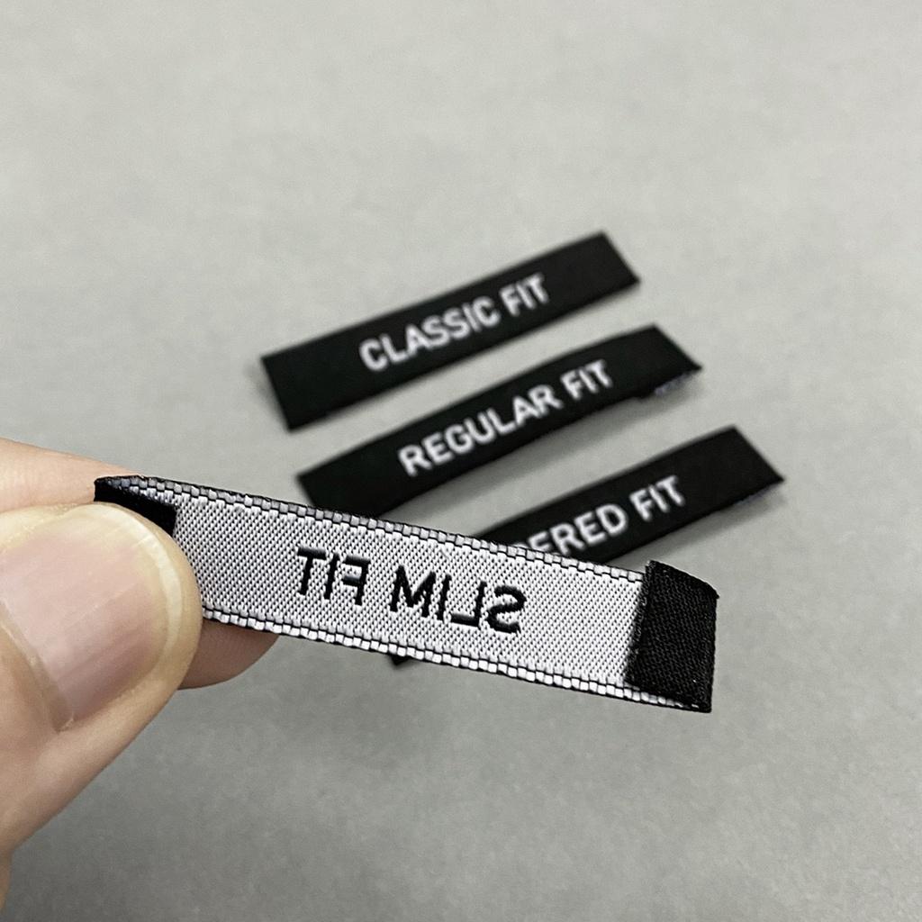 Slim fit tem nhãn dệt_50pcs