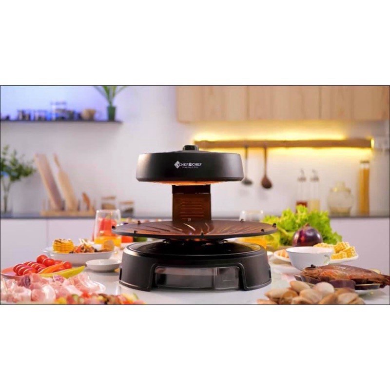 Bếp điện nướng Chef BBQ không khói Hàn Quốc