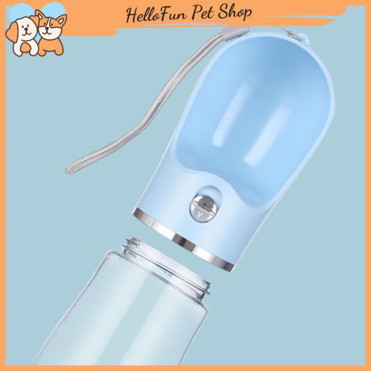 Bình nước cầm tay cho thú cưng 550ml