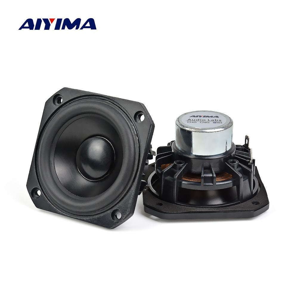 AIYIMA 2PCS 3 inch Audio Di động Loa toàn phạm