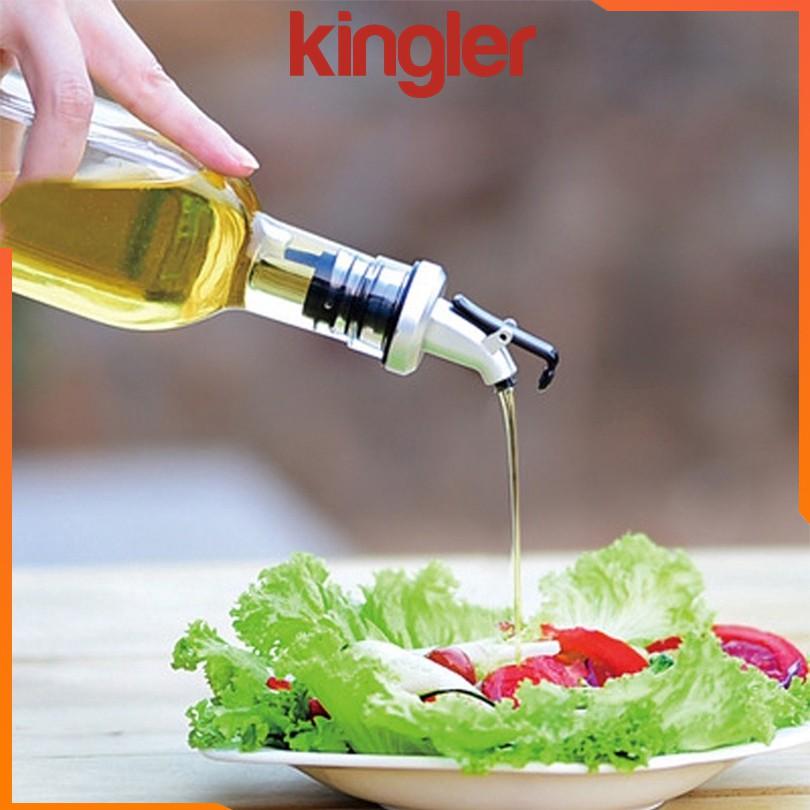 Vòi Nút Chai Đa Năng Có Khóa Chặn, Vòi Rót Dầu Ô Liu, Nước Tương, Nước Mắm, Tiện Dụng Khi Nấu Ăn, Pha Chế. Kingler 5230