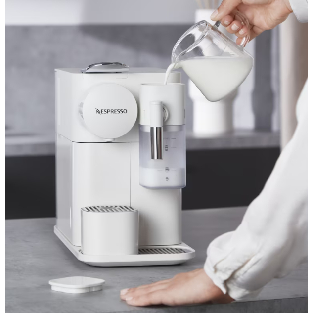 Máy Pha Cà Phê Viên Nén Delonghi Nespresso Lattissima One EN510, Máy Pha Cafe, Espresso, Cappuccino, 19 Bar, Nhập EU, BH 12 Tháng, Hàng Chính Hãng