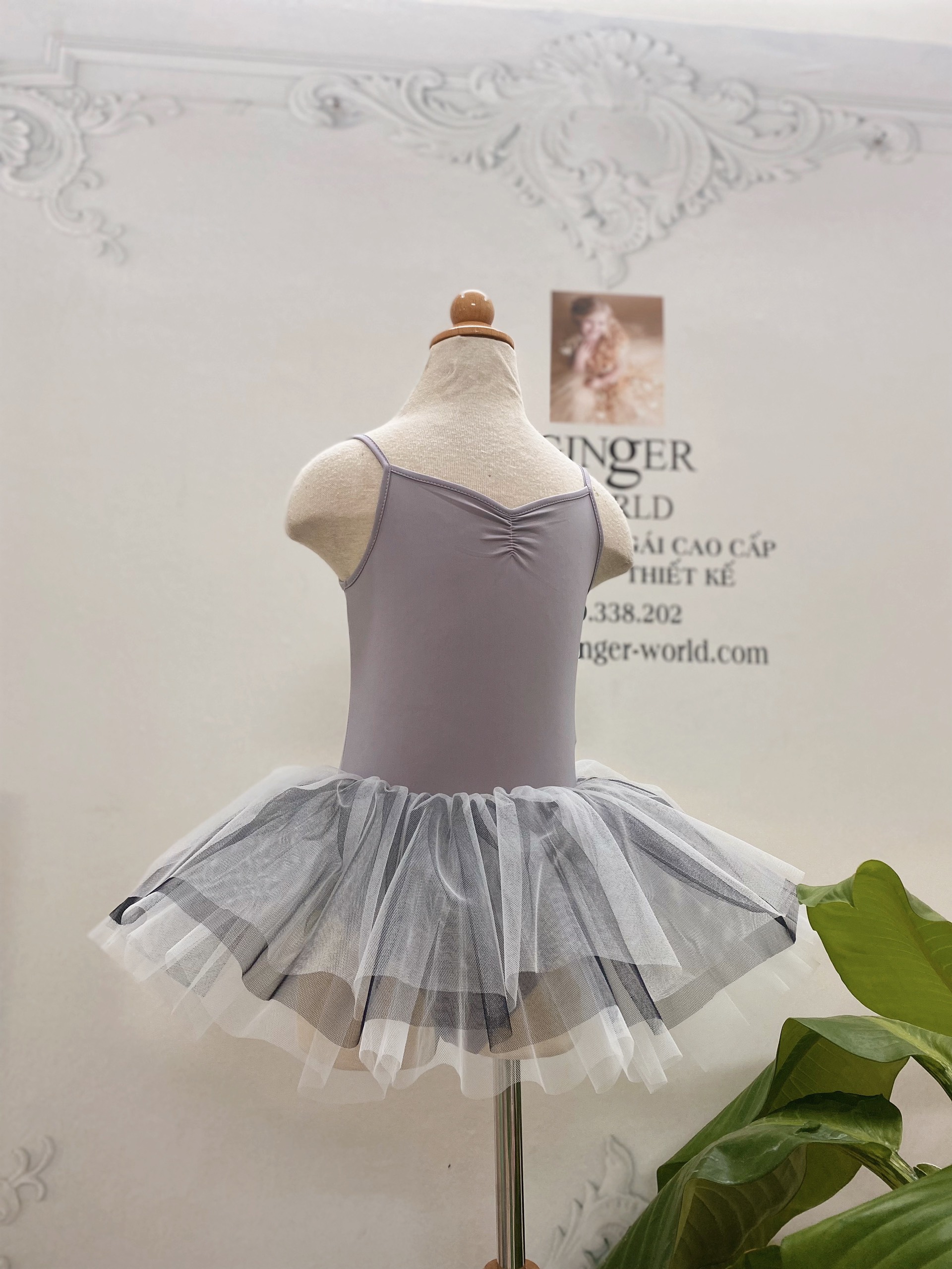 ĐẦM MÚA BALLET CHO BÉ PD399 GINGER WORLD