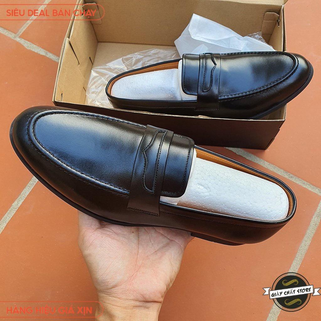 Giày Lười Nam Da Pu Loại 1, Mã MD06