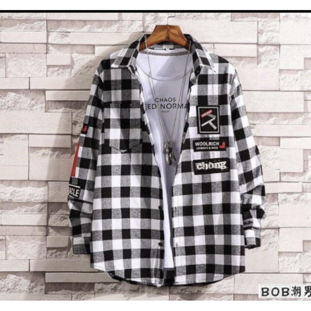 Áo Sơ Mi Flannel 3 Màu