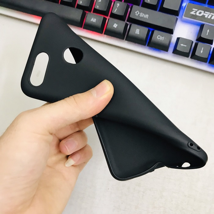 Ốp lưng silicon dẻo màu dành cho OPPO A12
