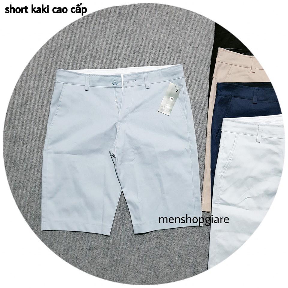 short kaki co giãn hàng chuẩn sịn