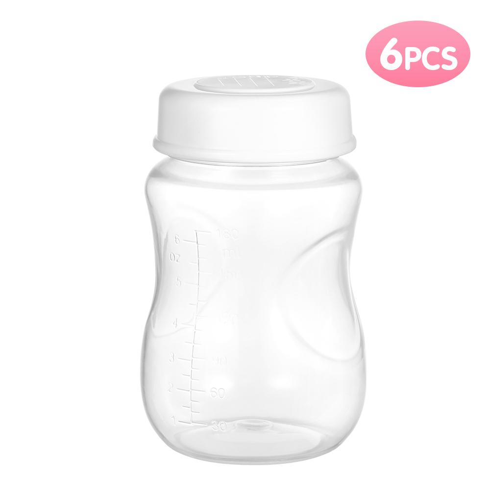 8 bình sữa mẹ cổ rộng nắp chống rò rỉ, không chứa BPA