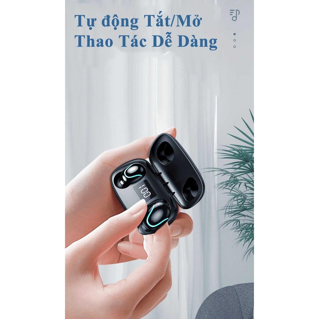 Tai nghe S9 LCD TWS Bluetooth 5.0 Kiềm Sạc Dự Phòng