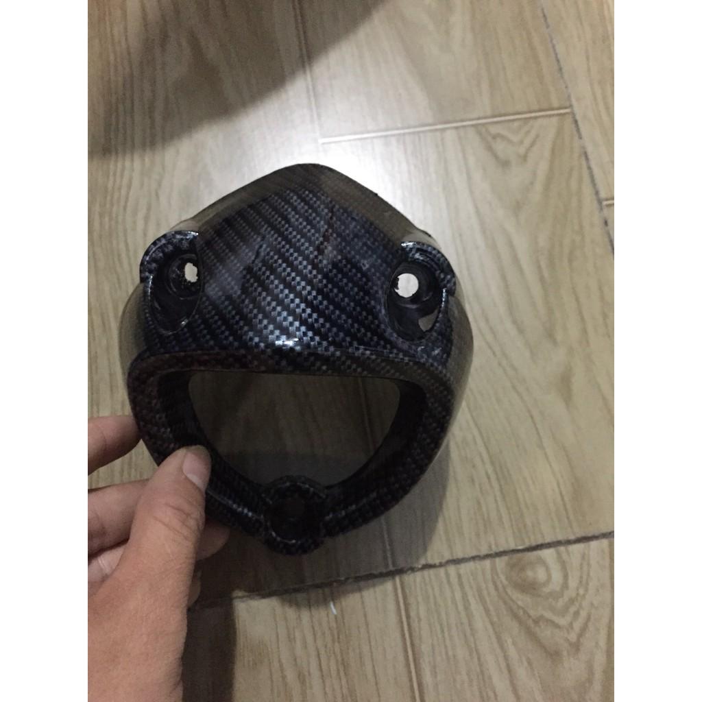 Chụp đít pô Ex150 cacbon