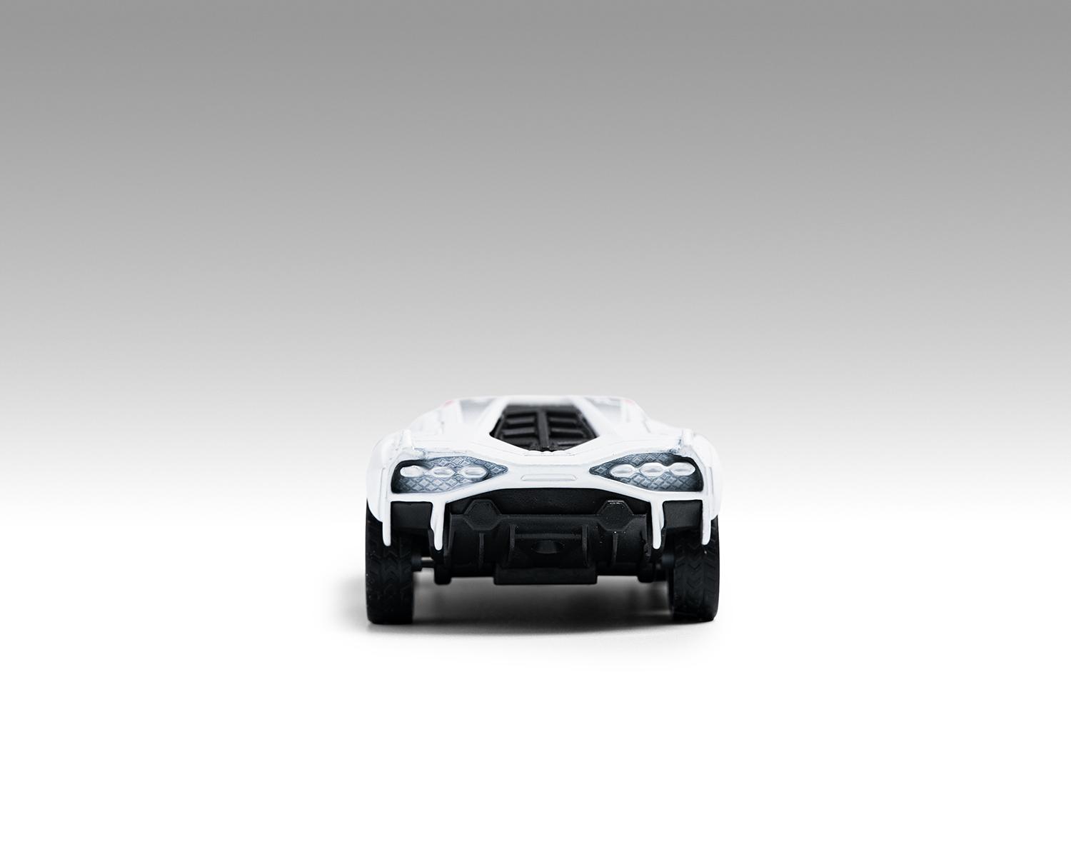 Đồ Chơi Mô Hình Xe Hợp Kim Chạy Đà - Alloy Pull Back Car - Toys&amp;Joys 53251 - Xe Đua L Hai Cửa - Màu Trắng