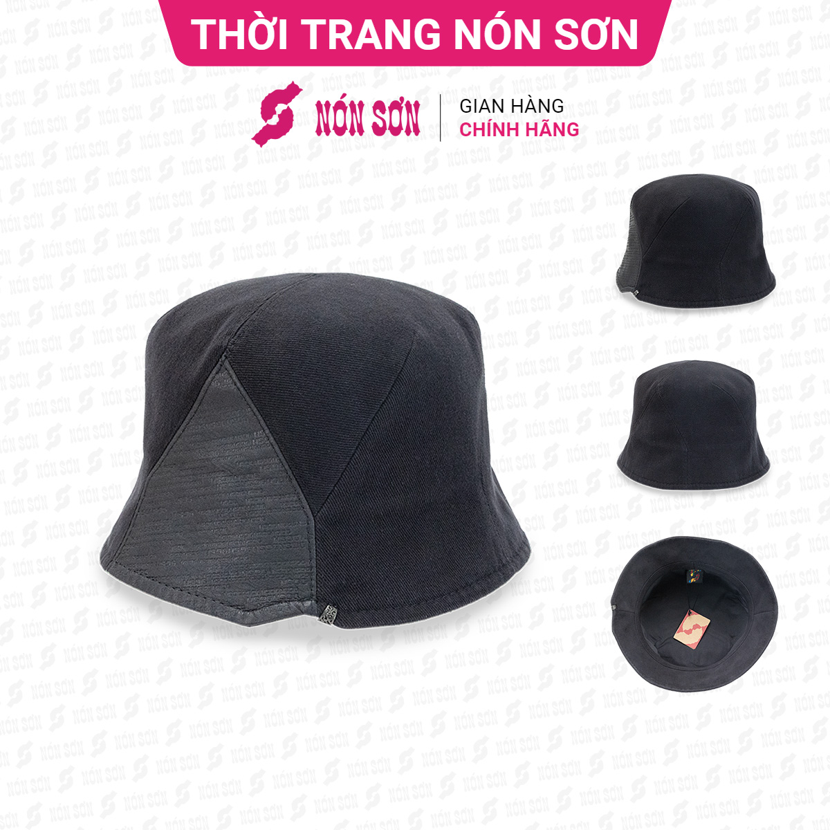 Mũ vành thời trang Nón Sơn chính hãng MH194F-ĐN1