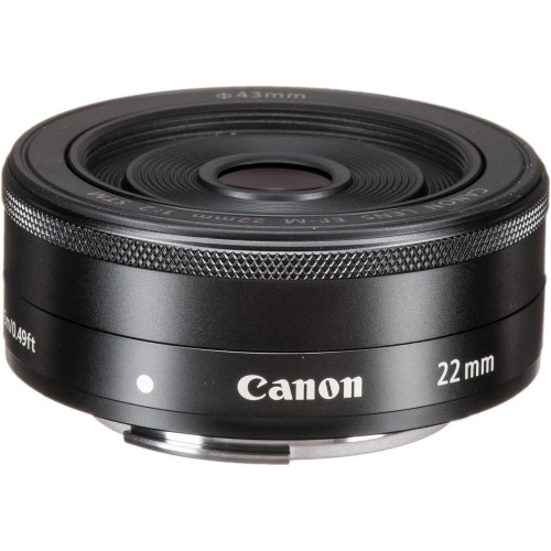 Ống kính Canon EF-M22mm f/2 STM - Hàng Chính Hãng