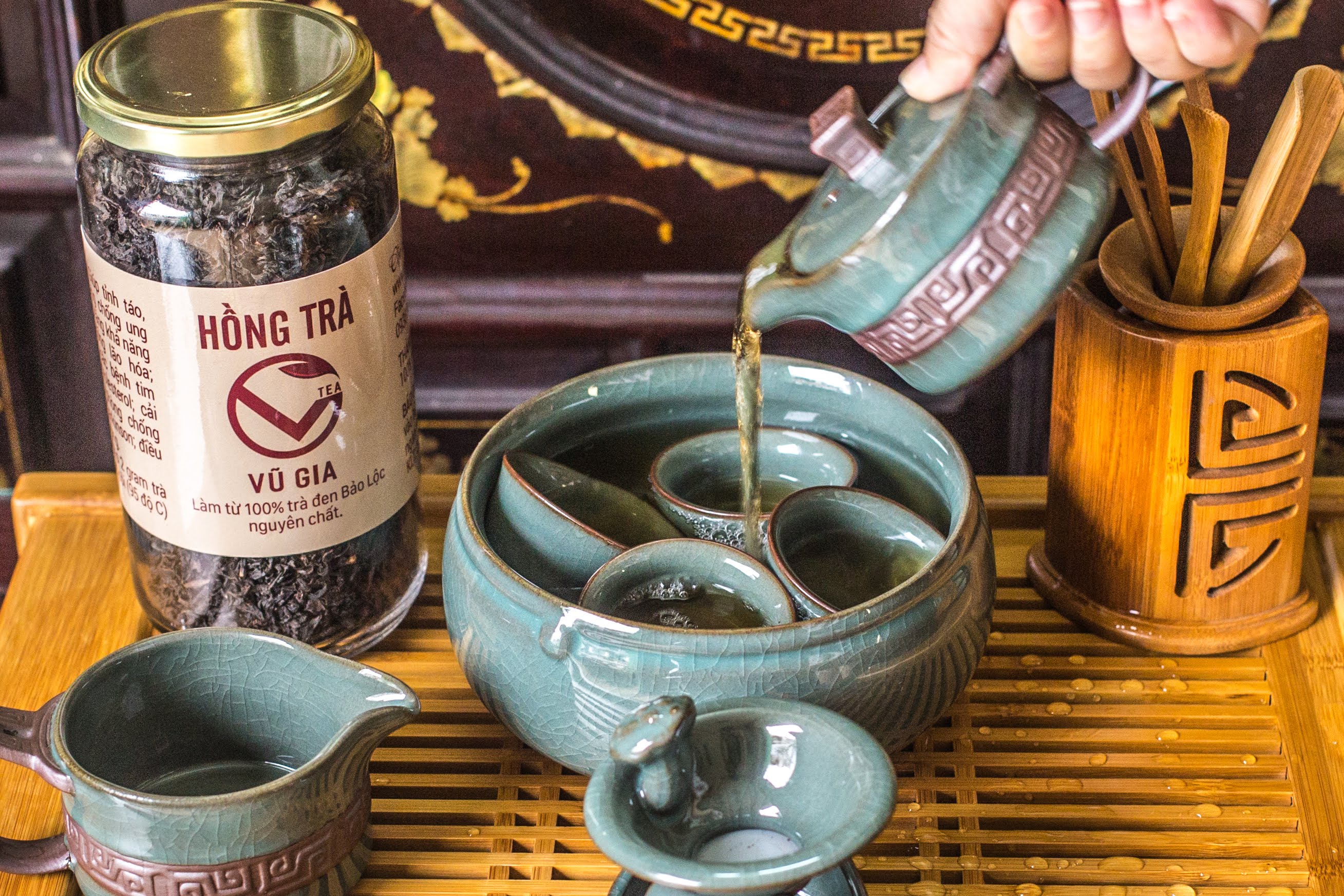 Hồng Trà Nguyên Chất Bảo Lộc Vũ Gia