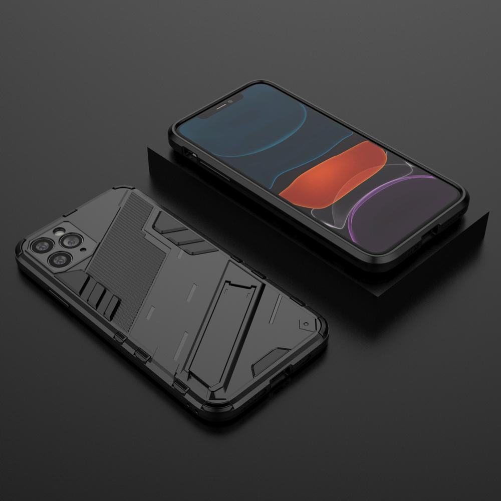 Ốp lưng cho iPhone 11 Pro Max, Ốp chống sốc Iron Man PUNK cao cấp kèm giá đỡ cho iPhone 11 Pro Max